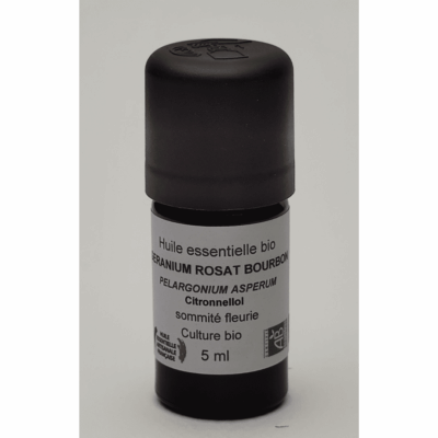 Huile Essentielle de Géranium Rosat “ Grand Cru ”