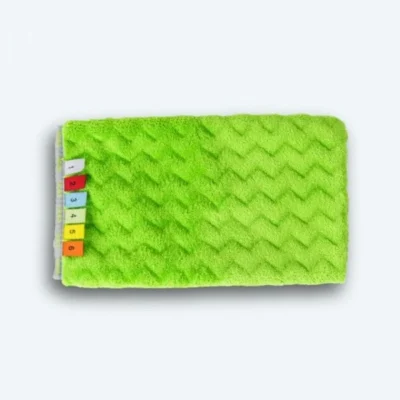 Gant Microfibre Dépoussiérant Vert Absorption de 532 %